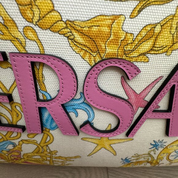 Versace Underwater Barocco La Medusa Large Tote Bag - Picture 2 of 11